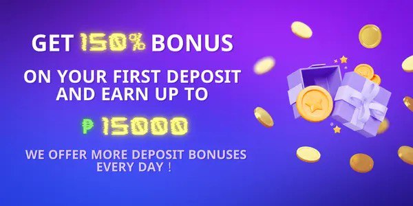 Promotion banner showing daily reload bonuses and reward events on slot games